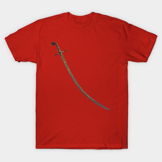 Turkish Saber Sword T-Shirt by terrybain